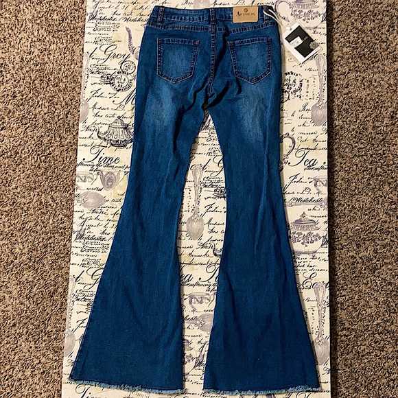 NWT! Ac for Ag bell bottom blue jeans! - Picture 2 of 6